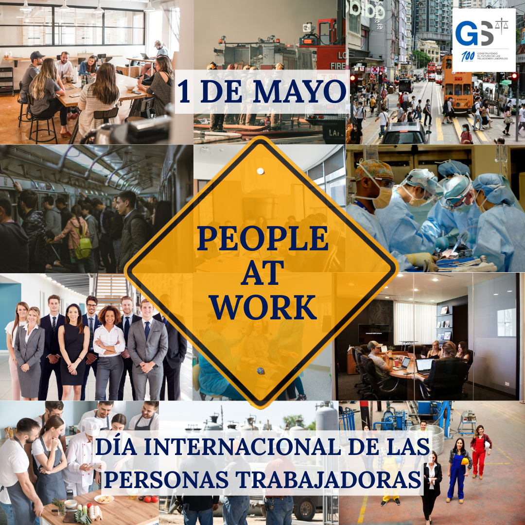 1 DE MAYO, DÍA INTERNACIONAL DE LAS PERSONAS TRABAJADORAS