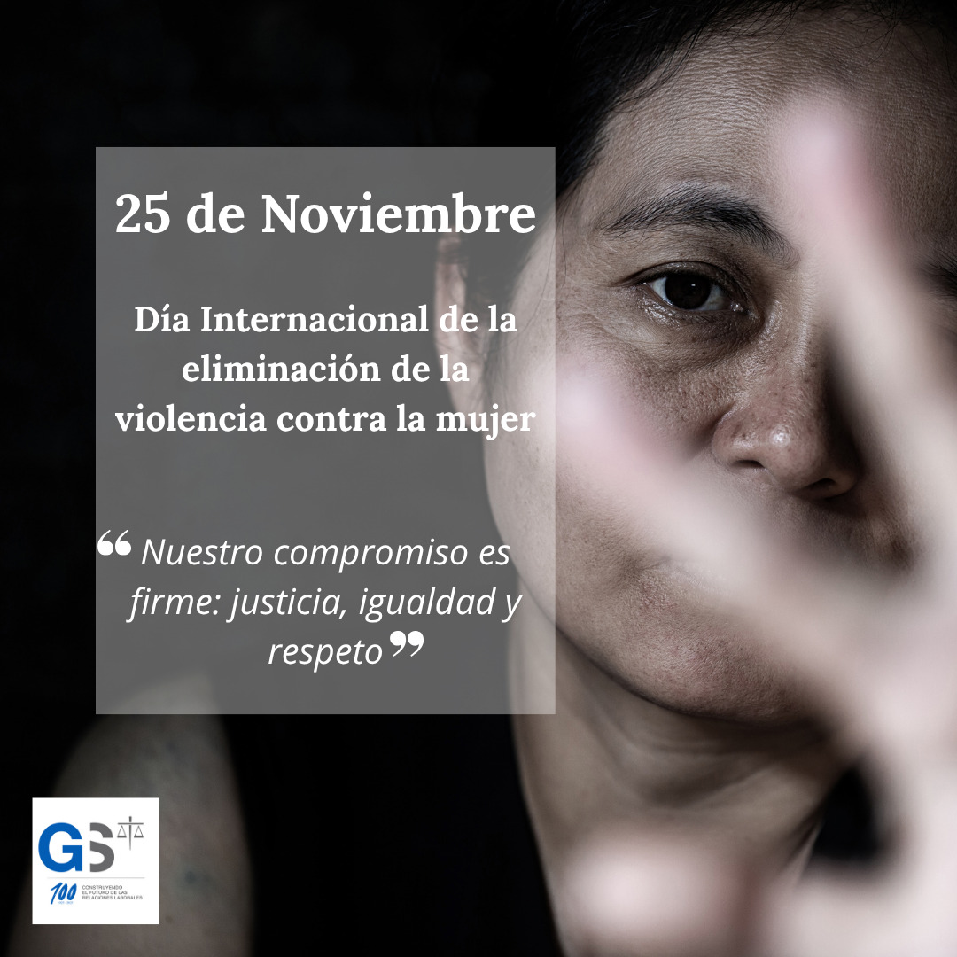 25 de  noviembre: Día Internacional de la Eliminación de la Violencia contra la Mujer